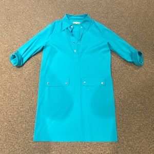 🍀 Michael Kors Turquoise Dress